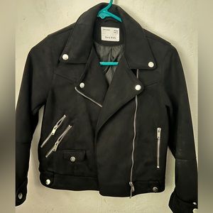 Zara girls Moto jacket